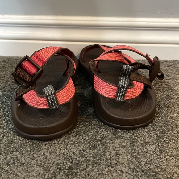Chaco Kids Z1 Ecotread Sandals 4Y Zebra Pink NWOB NEW but no box. Bundle & Save! - Picture 3 of 5
